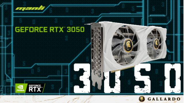 Manli GeForce RTX™ 3050 Gallardo Released